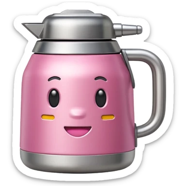 a pink Stanley sticker