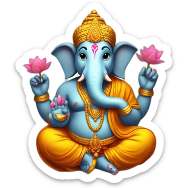 Lord ganesha sticker