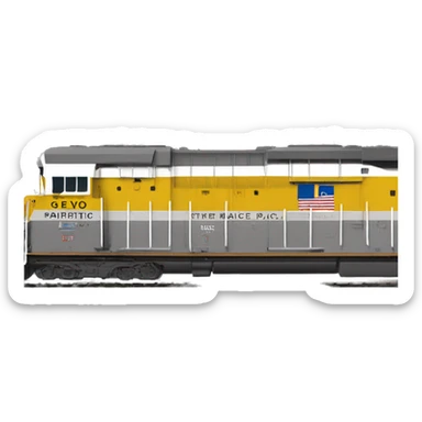 Make a Union Pacific GEVO on the side sticker