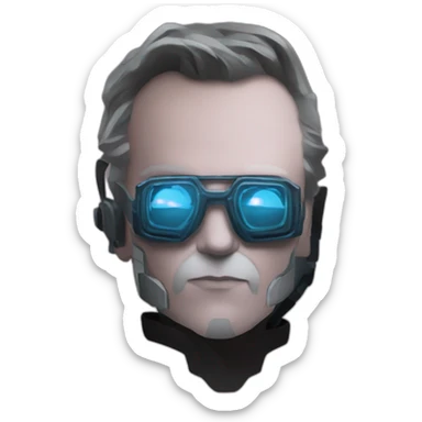 blade runner cyberpunk harrisson ford sticker