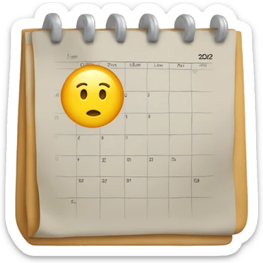 calender of date 3 september sticker