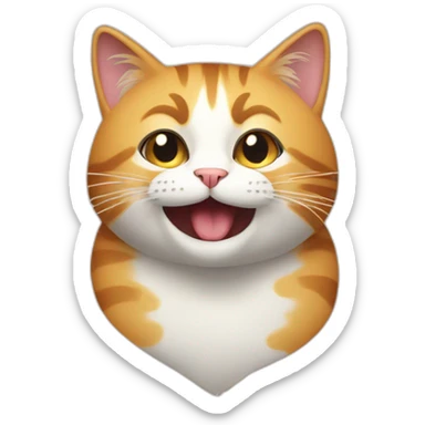 told you so cat sticker