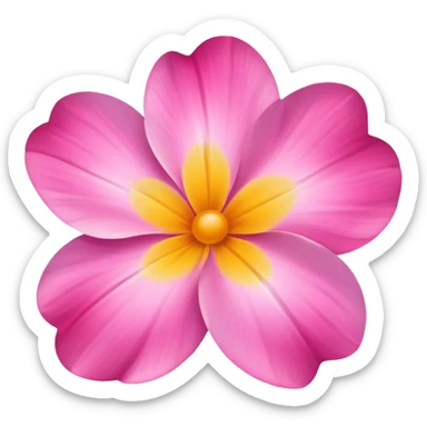 Flower petals ￼ sticker