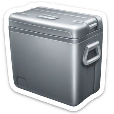 Metal cooler sticker