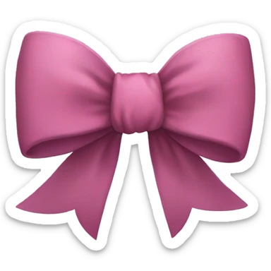 Bow sticker