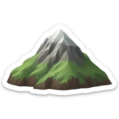 mountain sticker