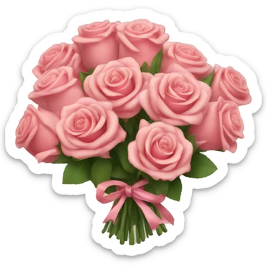 Bouquet of roses sticker