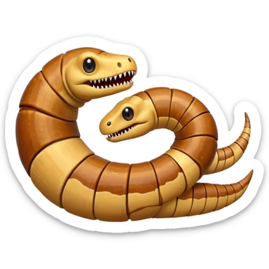 Sand worm from dune sticker