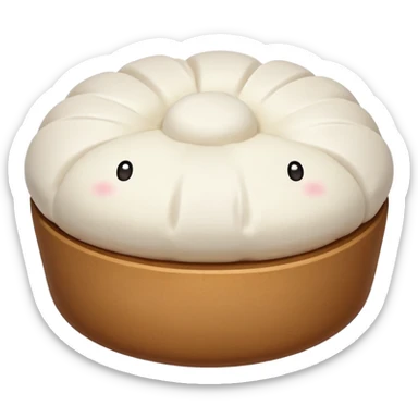 Mantou an afghan dunpling sticker