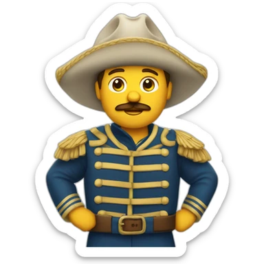 marinero saludando sticker