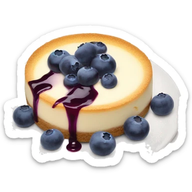 Blueberry Cheesecake  sticker