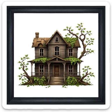 Abandoned House sticker