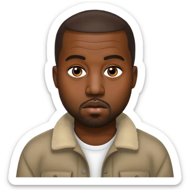 Kanye west sticker