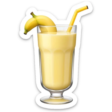 banana smoothie show sticker