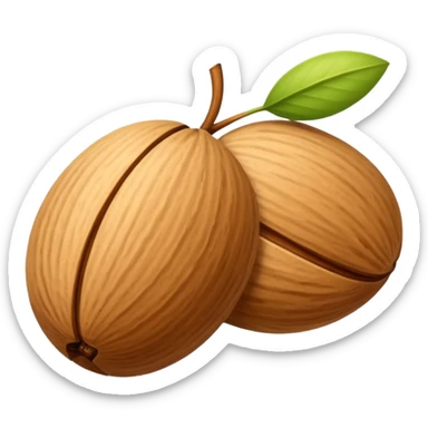 Almond sticker