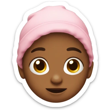 Bebé tomando agua  sticker