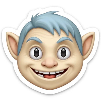 Troll face sticker