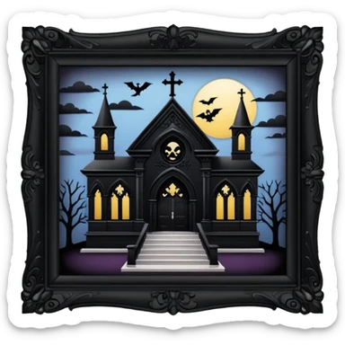 funeral home sticker