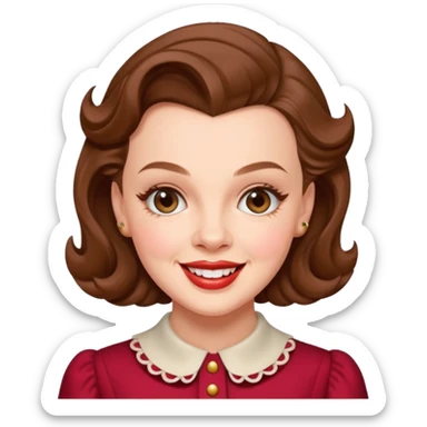 Judy Garland sticker