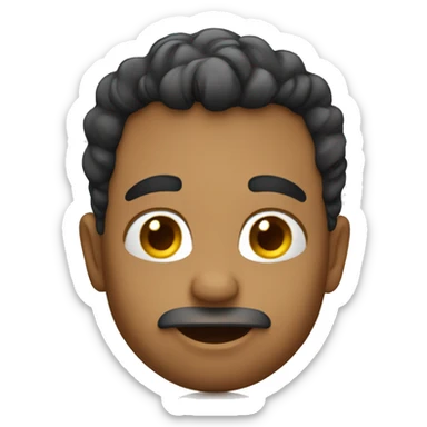 Emoji babando de amor  sticker