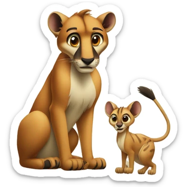 Timon et puma sticker