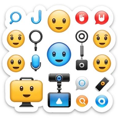 media agency sticker