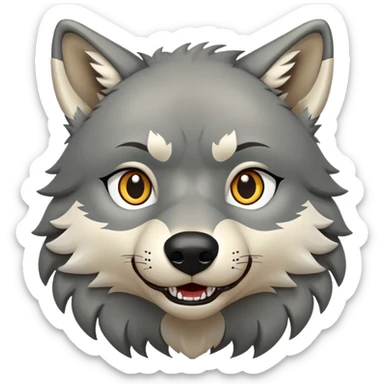 волк из ну погоди в кубанской папахе sticker