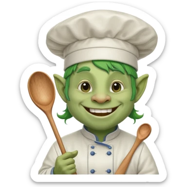 troll the chef sticker