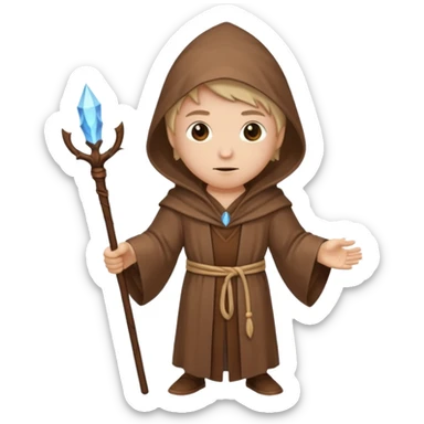 Human Novice Mage sticker