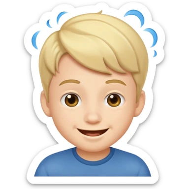 MENINO SOLTANDO PUM sticker