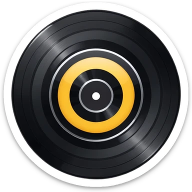 Vinyl Record sticker