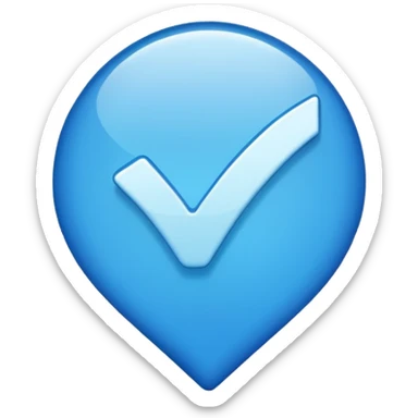 Mavi tikMavi tik sticker