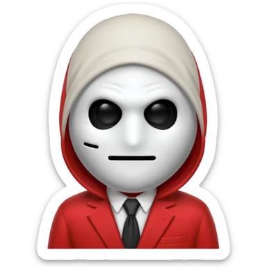 Shy guy from super Mario sticker