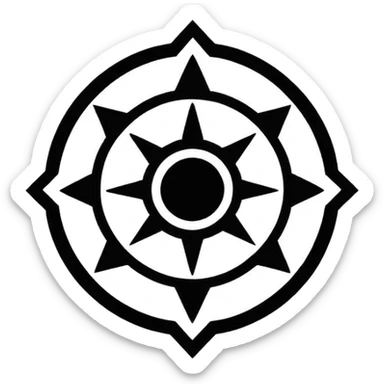 Scp foundation secure contain protect main logo sticker