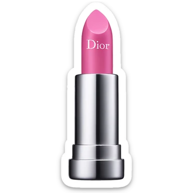 Dior pink lipstick sticker