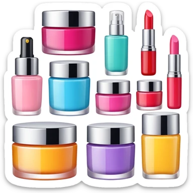 recommend cosmetic products sticker