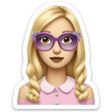 Miumiu glasses  sticker