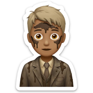 accountant covered in shit sticker