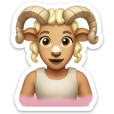 Aries sticker