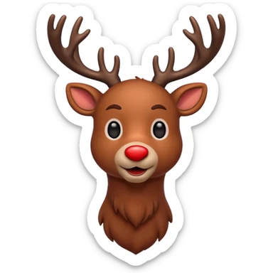 Rudolph sticker