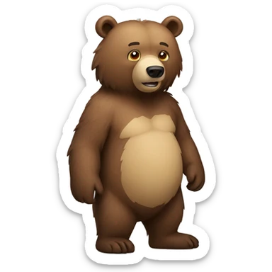 Brer Bear sticker