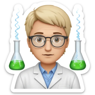 science worker sticker