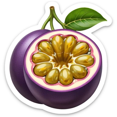 passion fruit sticker