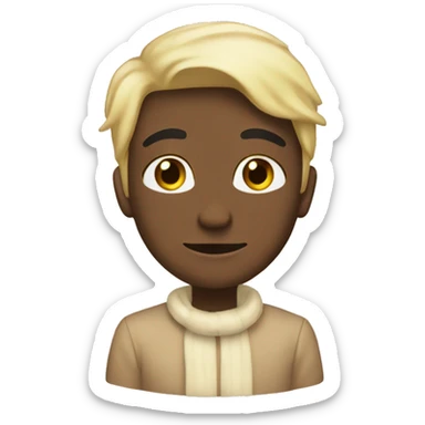 Beige aesthetic Christmas  sticker