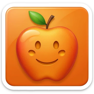 apple gift card orange sticker