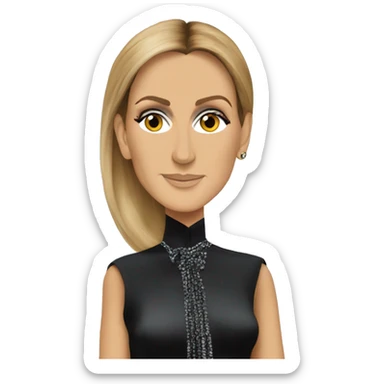 Céline Dion sticker