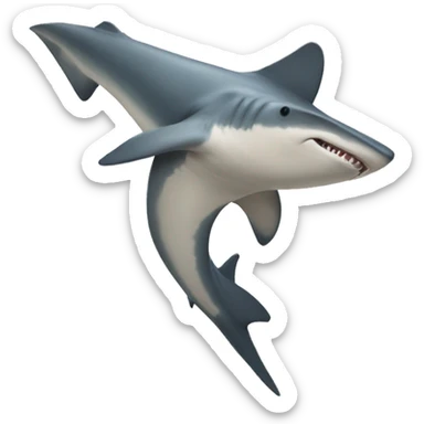 hammerhead shark sticker