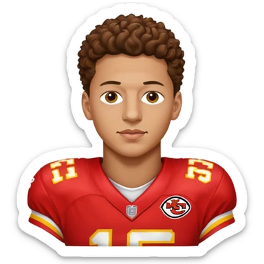 Patrick mahomes sticker