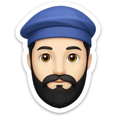 mgo merlin con barna negra sticker