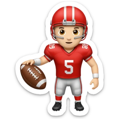 Give me a football player sticker
